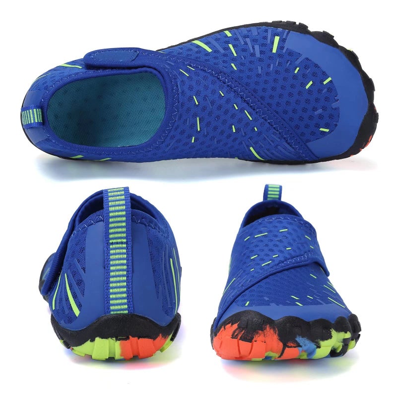 CIOR Boys & Girls Water Shoes Sports Aqua Athletic Sneakers Lightweight Sport Shoes(Toddler/Little Kid/Big Kid) U1ELJSX011-Blue.green-31 - Image 2